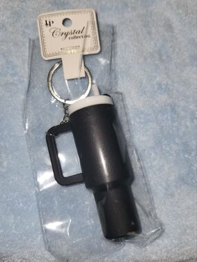 Mini Tumbler/Cup Keychain with Screw-on Lid